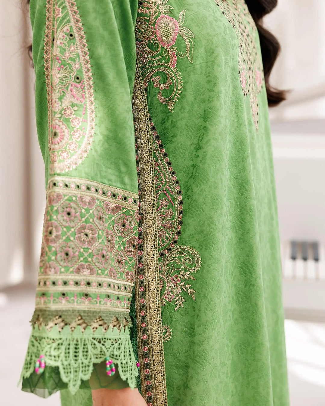 Jacquard Cotton 3PC | 17429 Sha Posh Textile