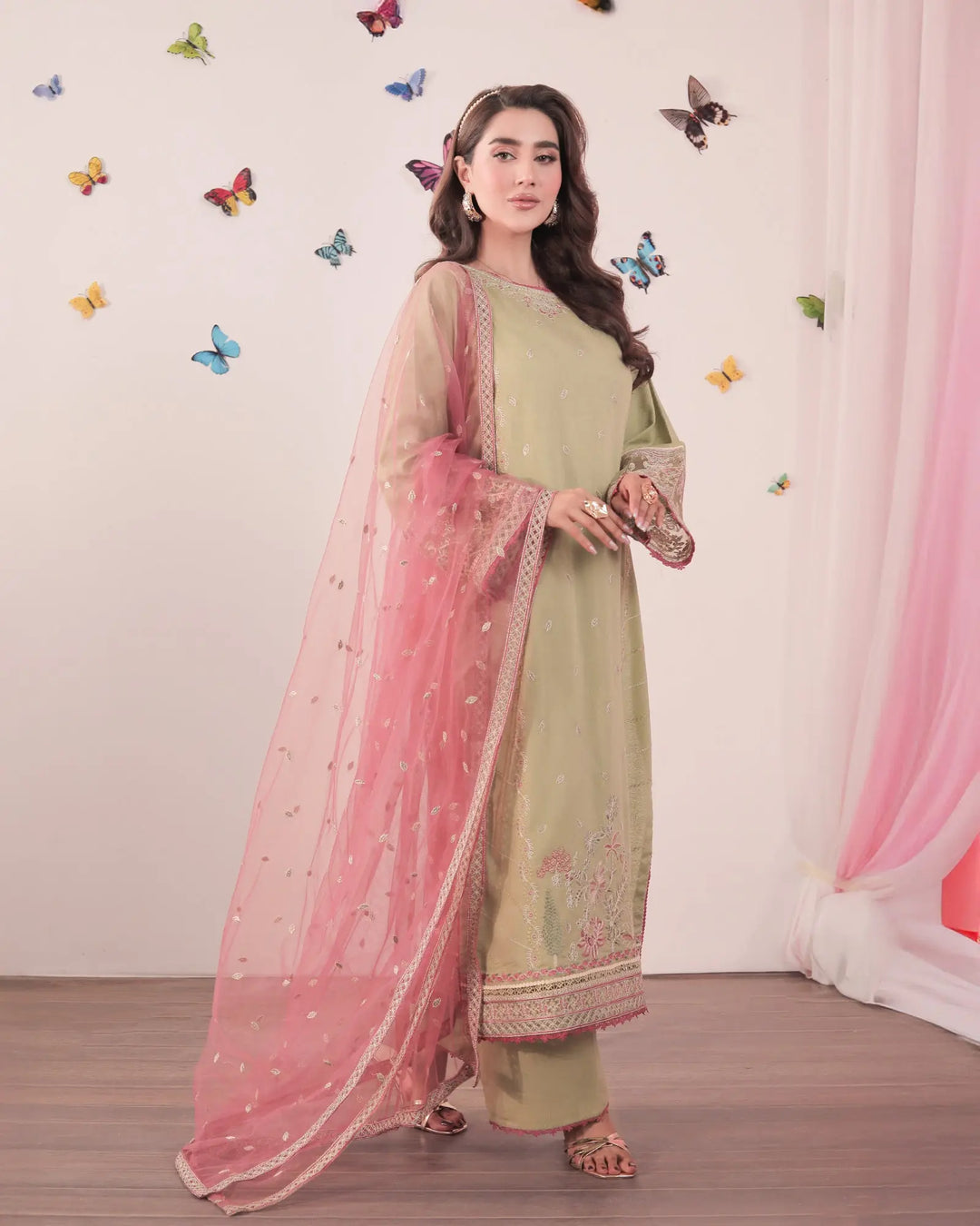 Jacquard Cotton 3PC | 17433 - Sha Posh Textile