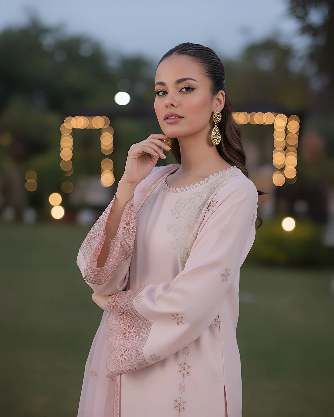 Jacquard Cotton 3PC | 17434 Sha Posh Textile