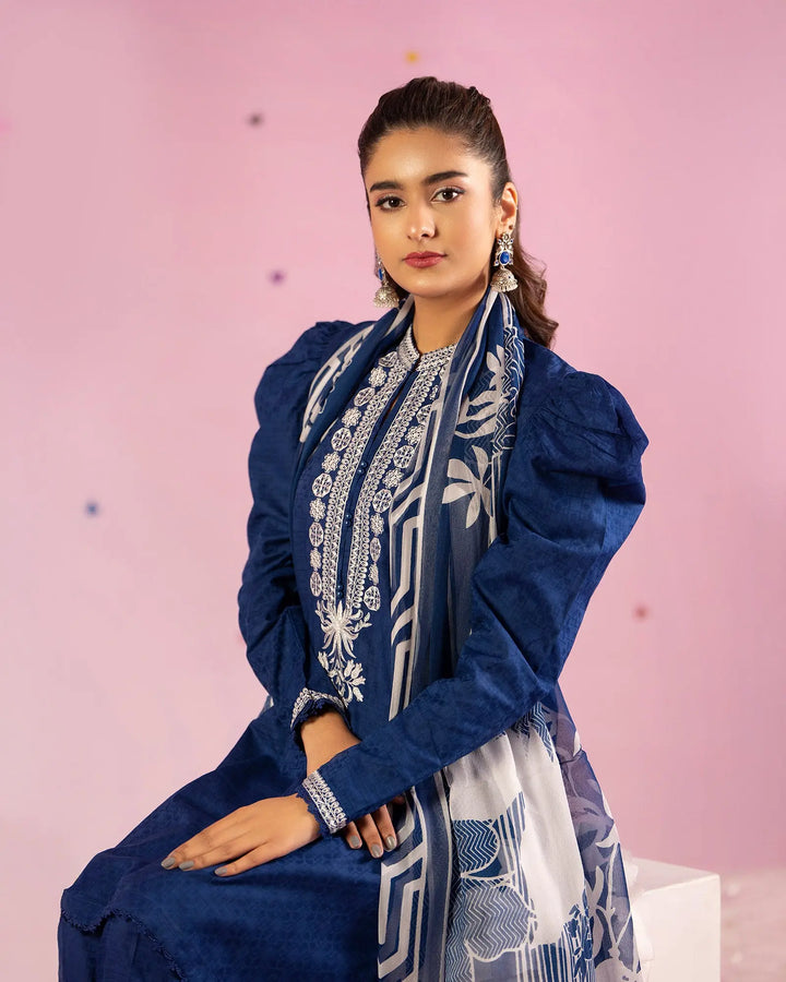 Jacquard Cotton 3PC | 17438 Sha Posh Textile