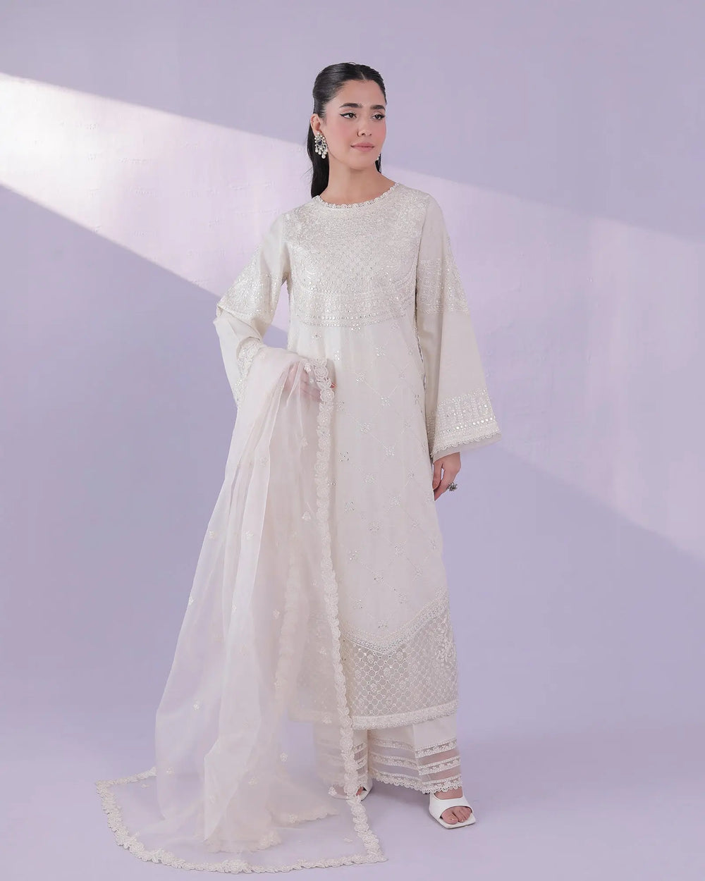 Jacquard Cotton 3PC | 17440 Sha Posh Textile