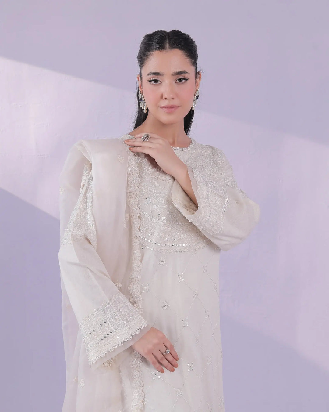 Jacquard Cotton 3PC | 17440 Sha Posh Textile