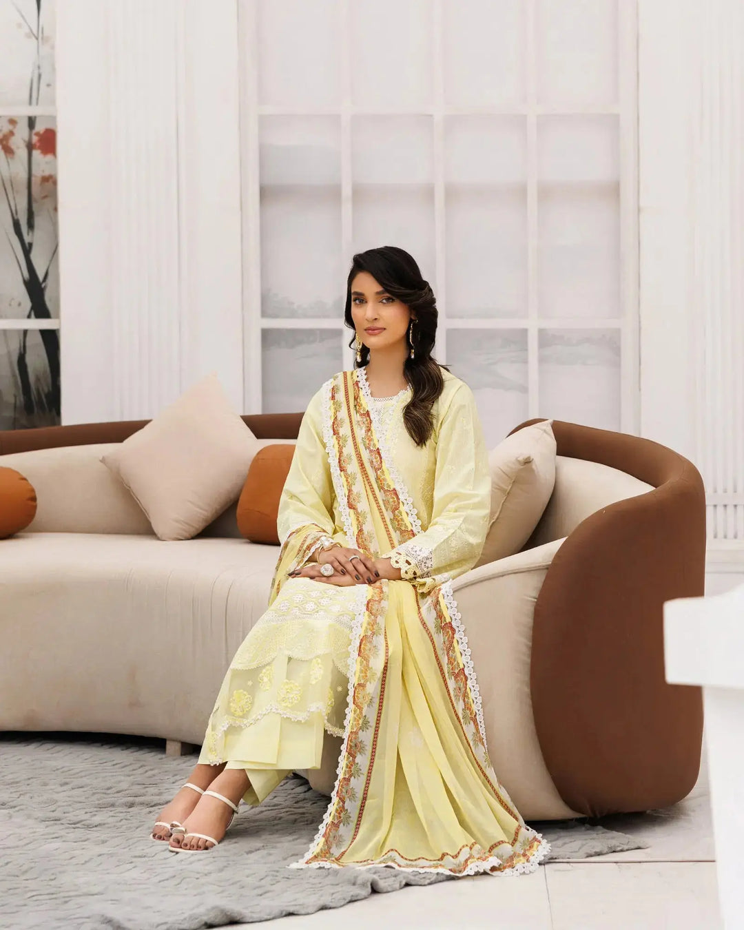 Jacquard Cotton 3PC | 436 Sha Posh Textile