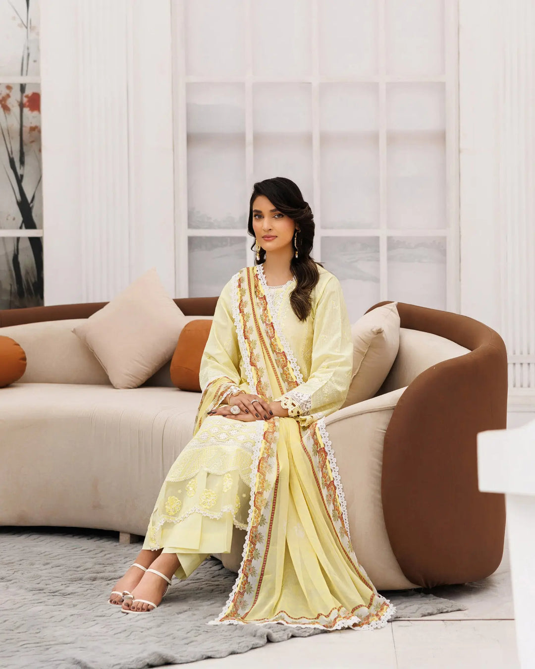 Jacquard Cotton 3PC | 436 Sha Posh Textile