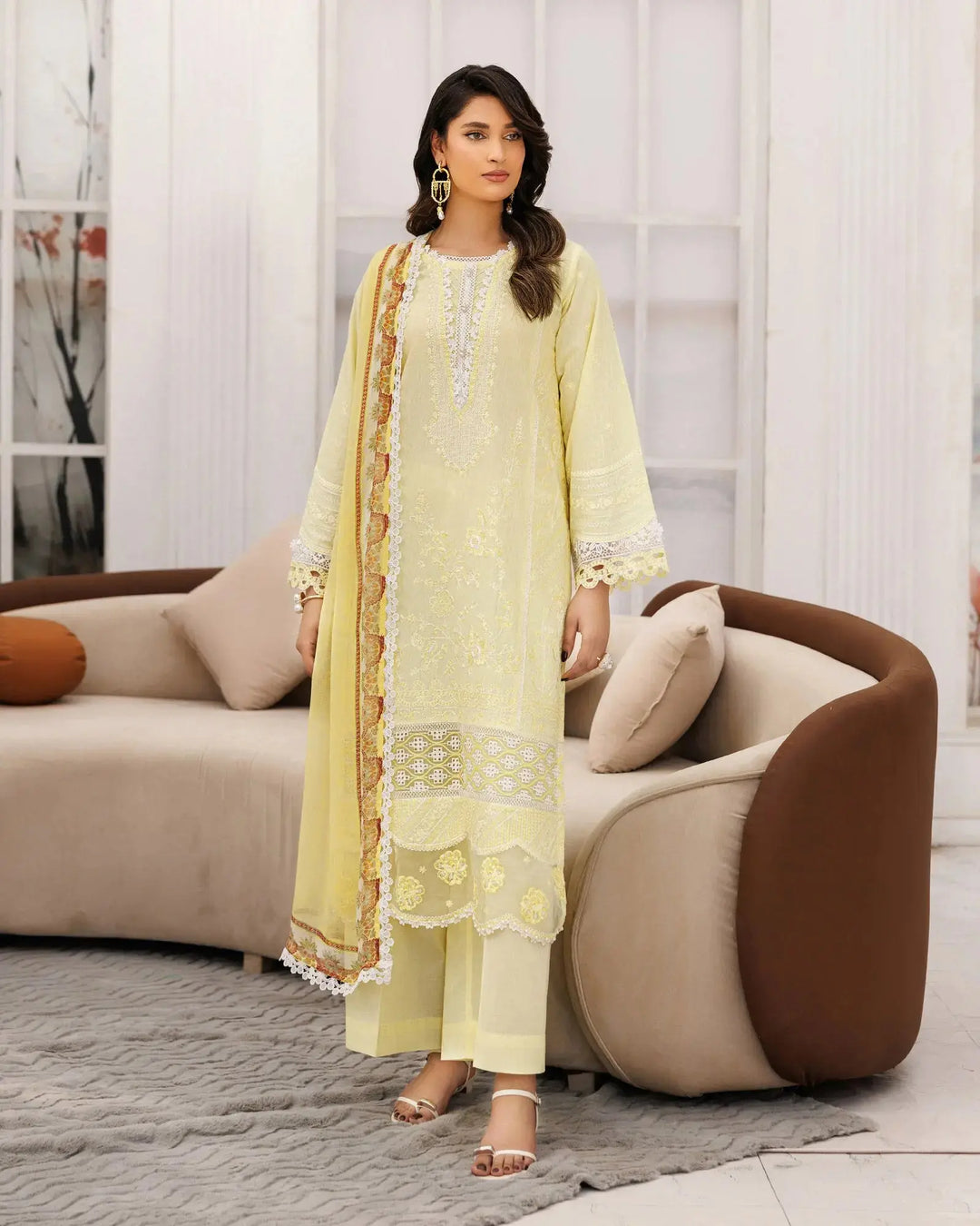 Jacquard Cotton 3PC | 436 Sha Posh Textile