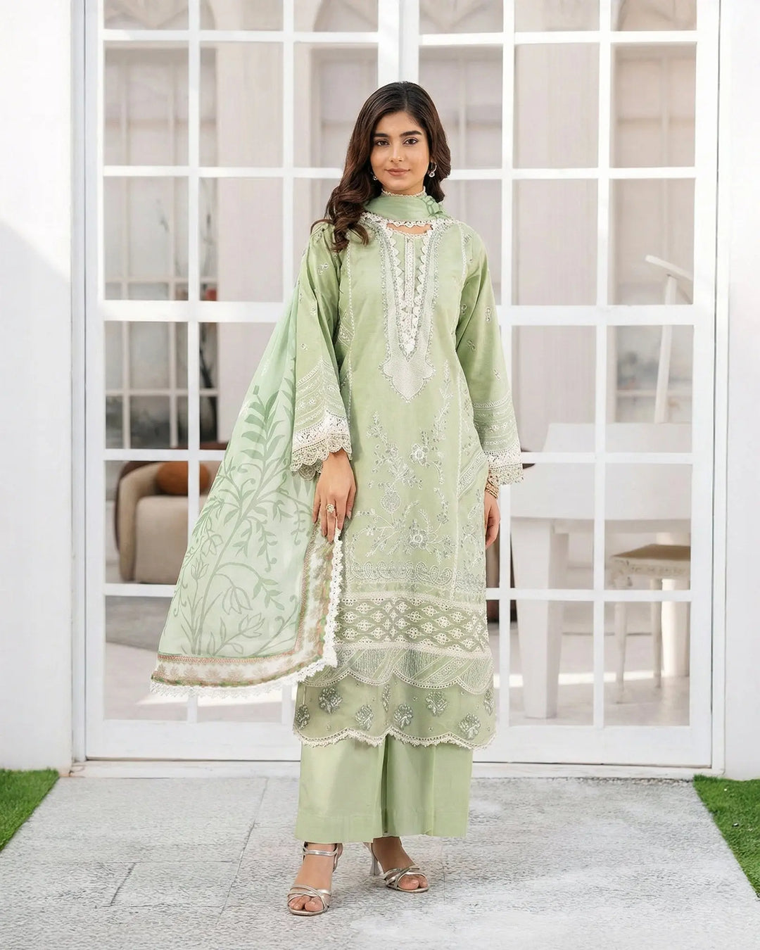 Jacquard Cotton 3PC | 436 Sha Posh Textile