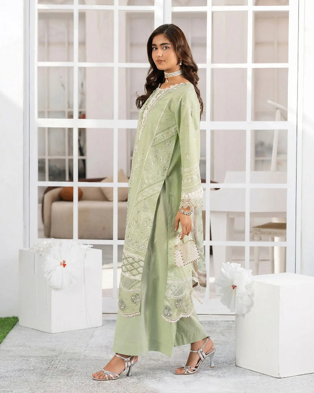 Jacquard Cotton 3PC | 436 Sha Posh Textile