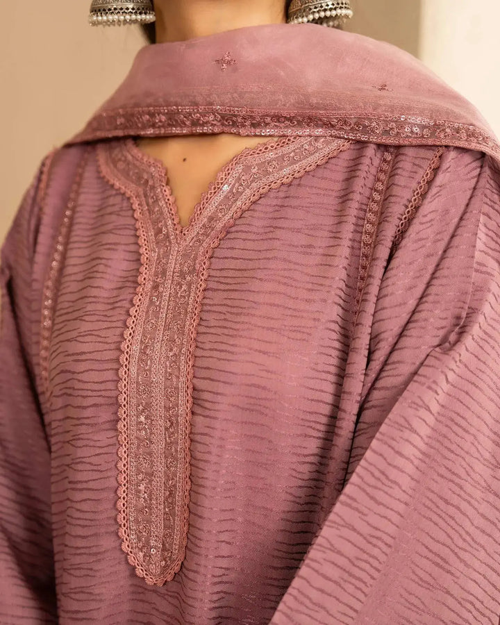 Jacquard Cotton Viscose 3PC | 17452 Sha Posh Textile