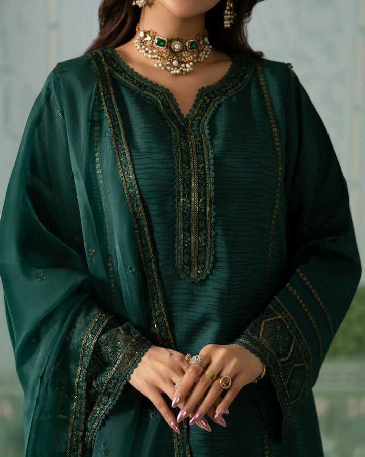 Jacquard Cotton Viscose 3PC | 17452 Sha Posh Textile