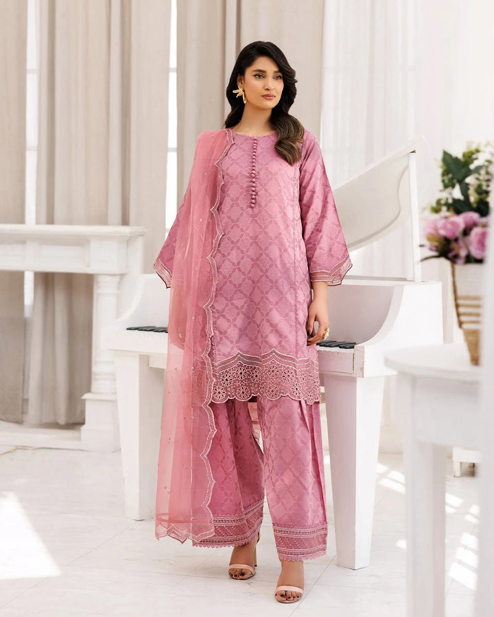 Jacquard Cotton Viscose 3PC | 17494 Sha Posh Textile