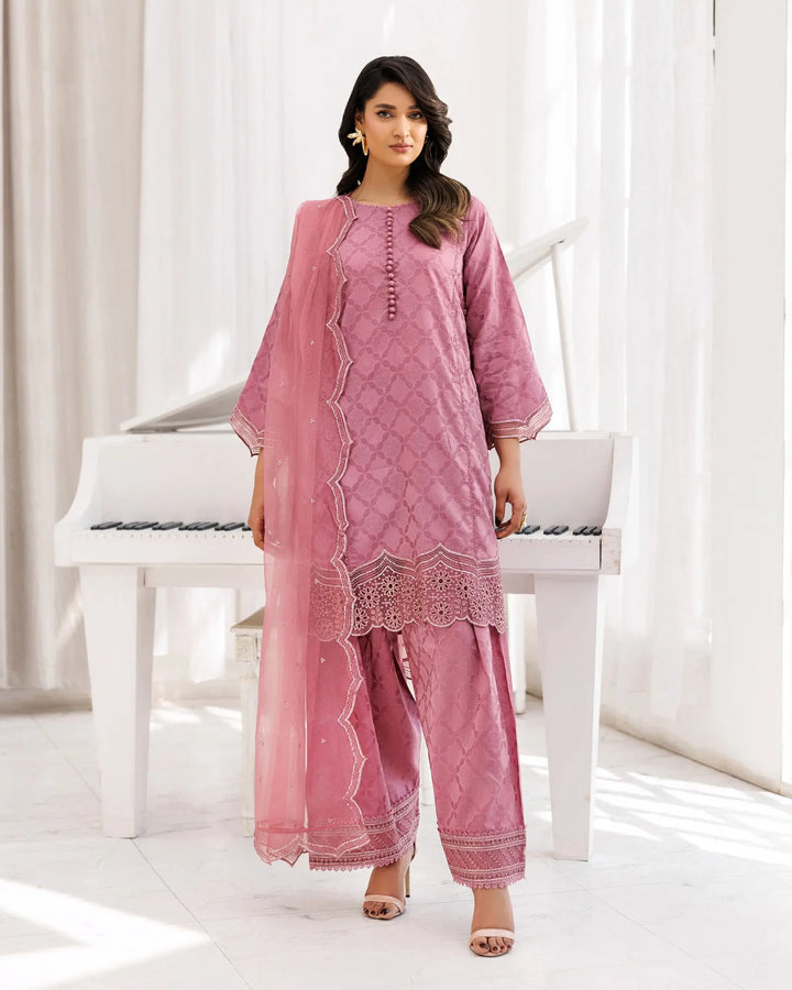 Jacquard Cotton Viscose 3PC | 17494 Sha Posh Textile
