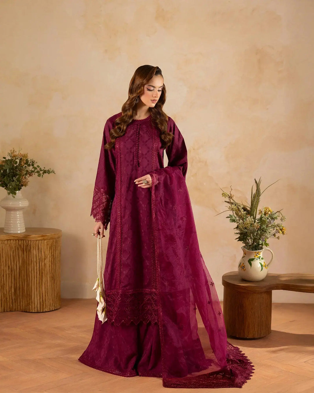 Jacquard Cotton Viscose | 17492 Sha Posh Textile