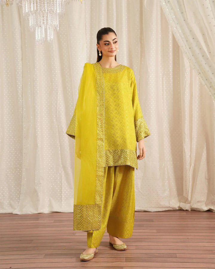 Jacquard Viscose 3PC | 1330 Sha Posh Textile