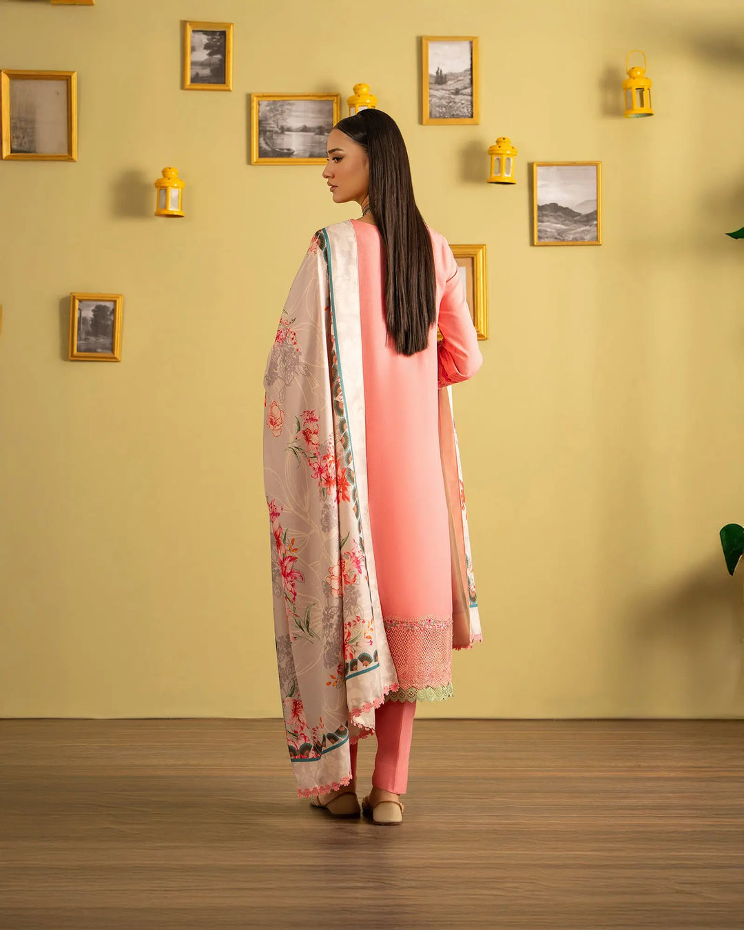 Karandi Linen 3PC | 16346 Sha Posh Textile