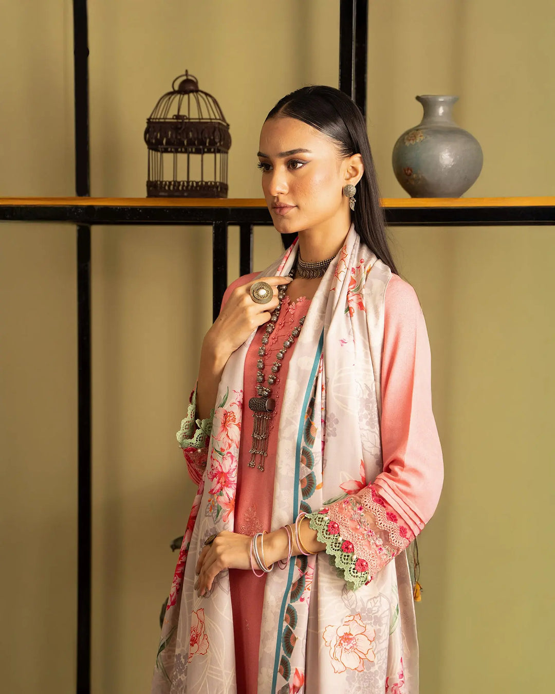 Karandi Linen 3PC | 16346 Sha Posh Textile