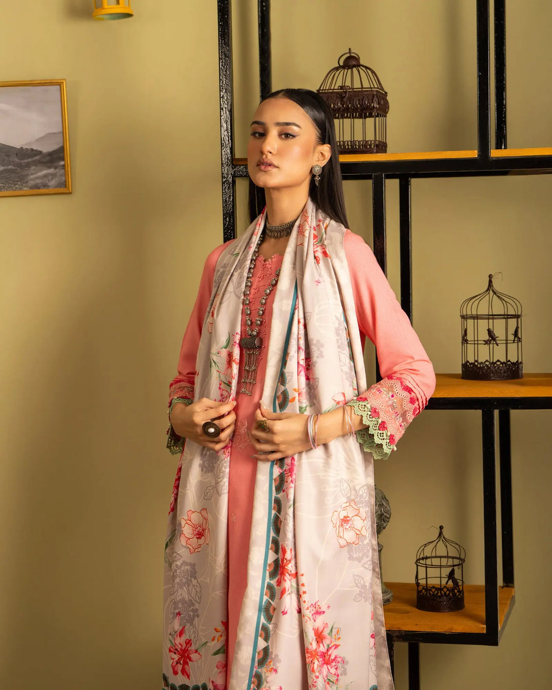 Karandi Linen 3PC | 16346 Sha Posh Textile