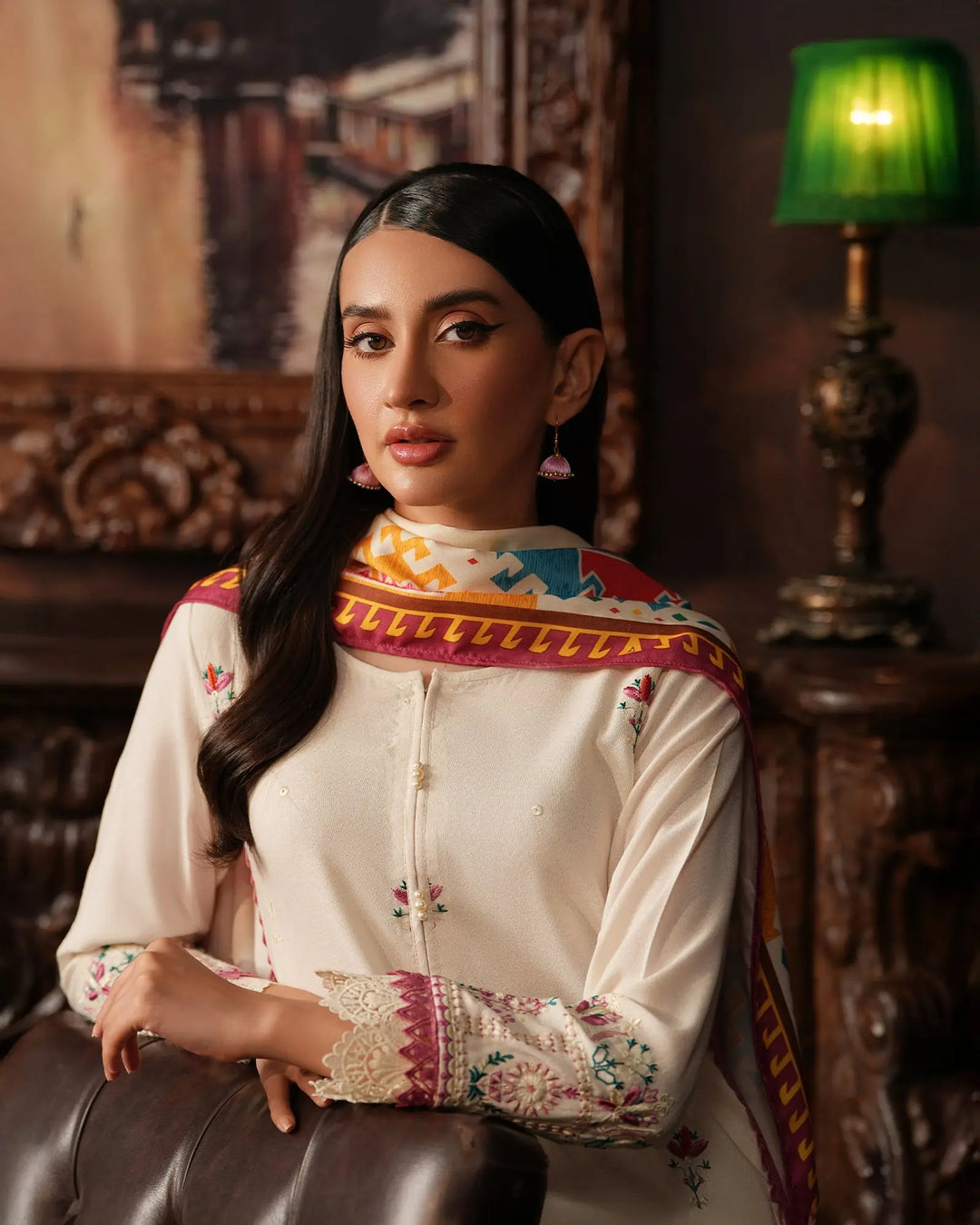 Karandi Linen 3PC | 16367 Sha Posh Textile