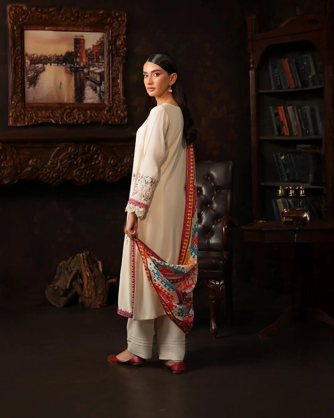 Karandi Linen 3PC | 16367 Sha Posh Textile
