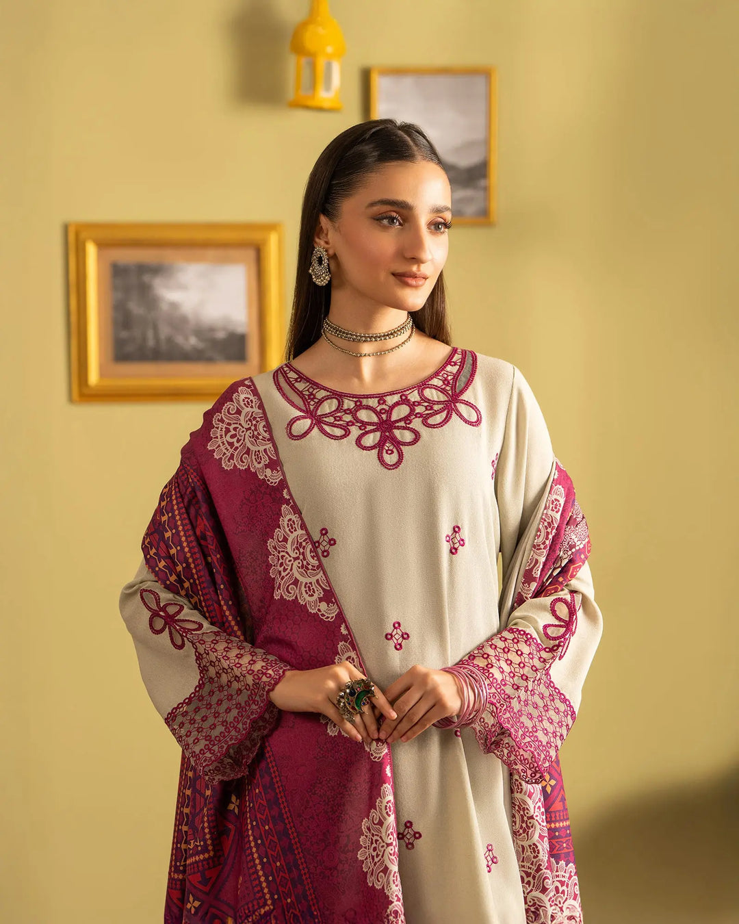 Karandi Linen 3PC | 16368 Sha Posh Textile