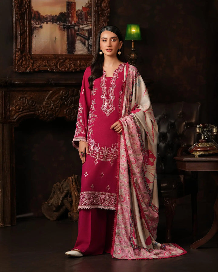 Karandi Linen 3PC | 16382 Sha Posh Textile