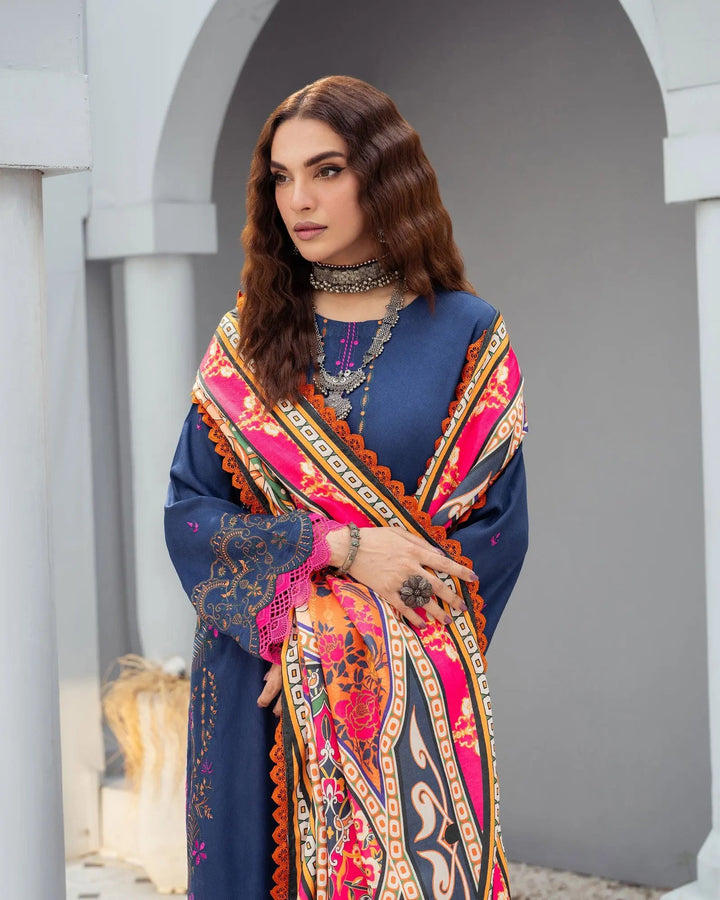 Karandi Linen 3PC | 16385 Sha Posh Textile