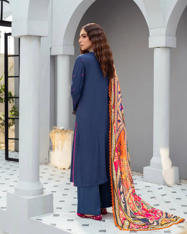 Karandi Linen 3PC | 16385 Sha Posh Textile