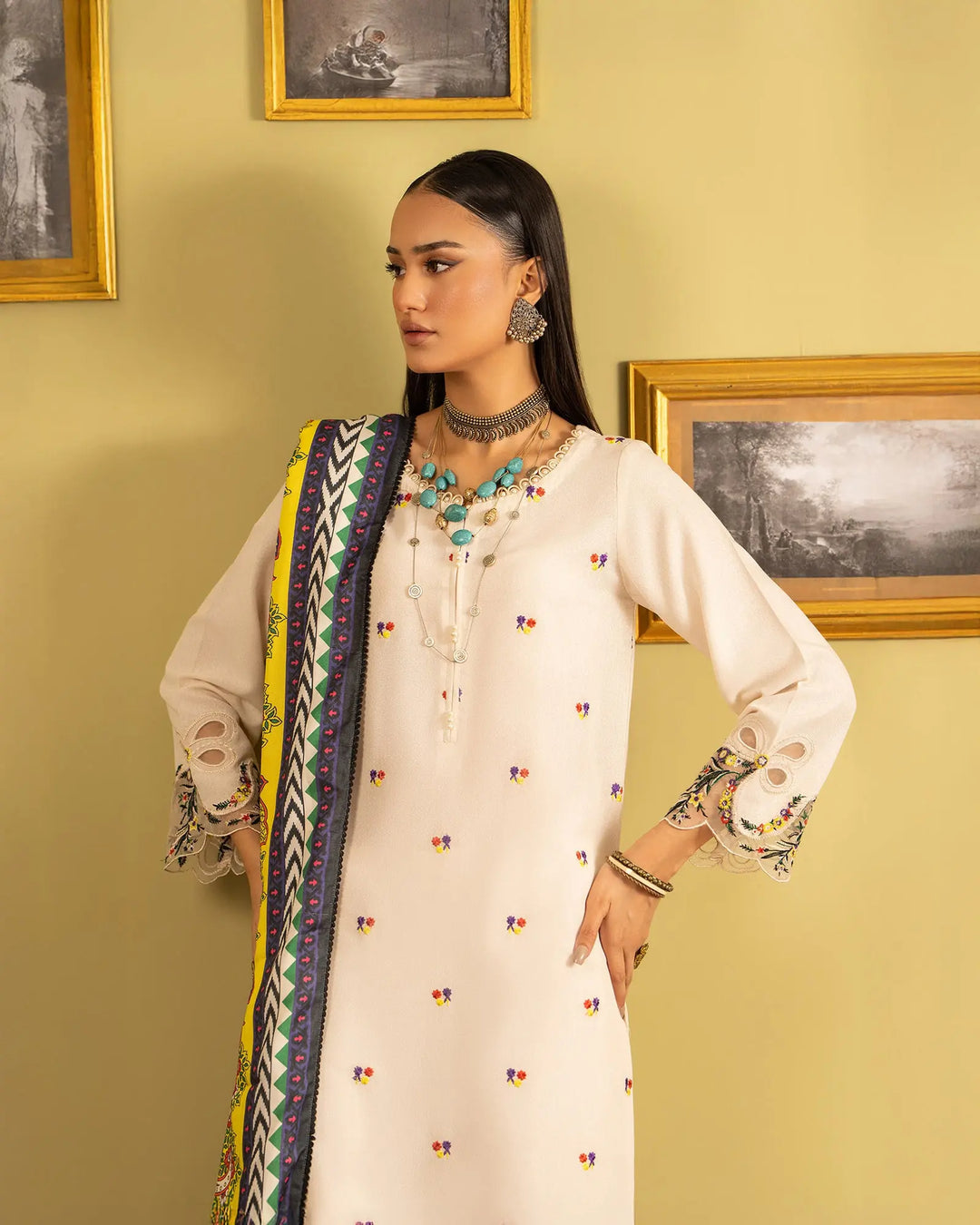 Karandi Linen 3PC | 16398 Sha Posh Textile