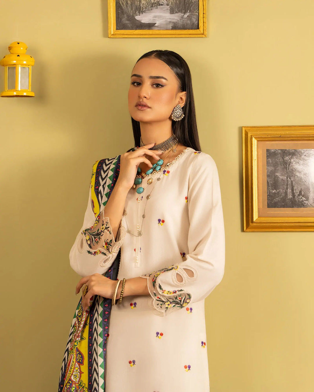Karandi Linen 3PC | 16398 Sha Posh Textile