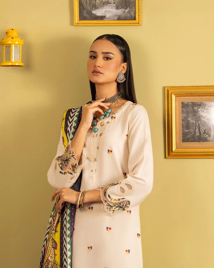Karandi Linen 3PC | 16398 Sha Posh Textile