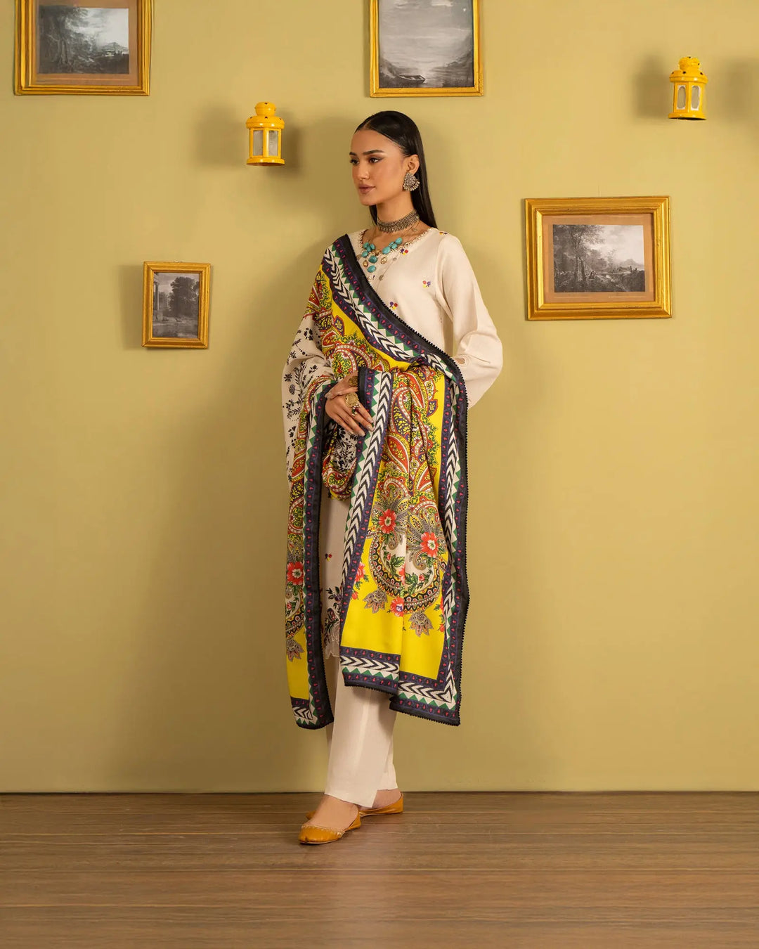 Karandi Linen 3PC | 16398 Sha Posh Textile
