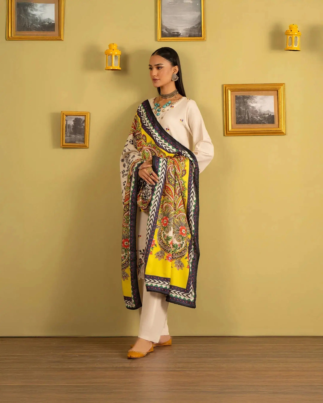 Karandi Linen 3PC | 16398 Sha Posh Textile