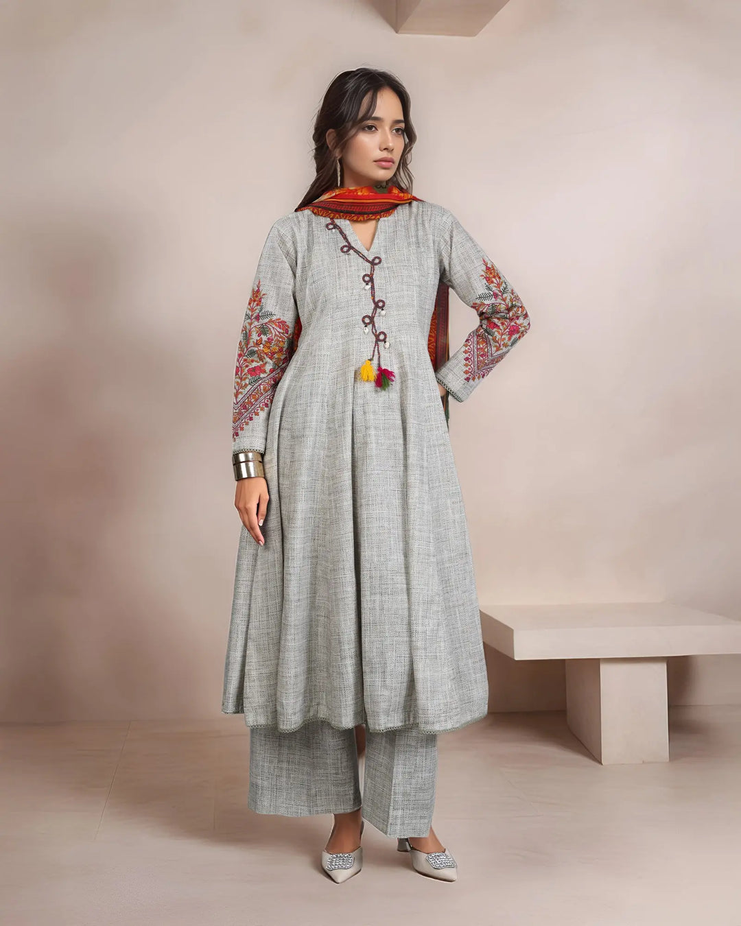 Khaddar 3PC | 16296 Sha Posh Textile