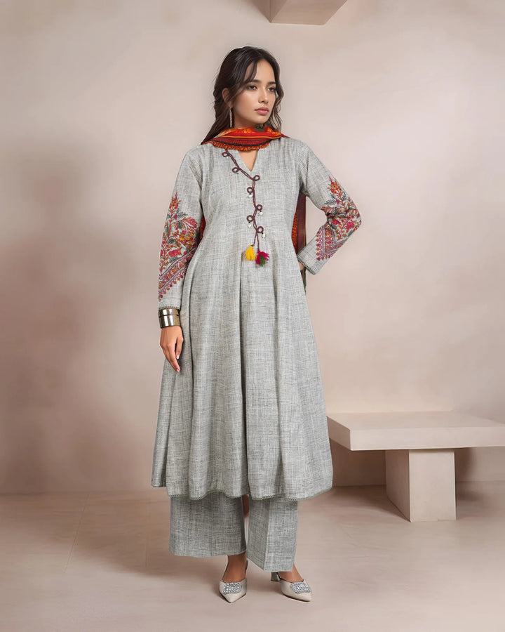 Khaddar 3PC | 16296 Sha Posh Textile