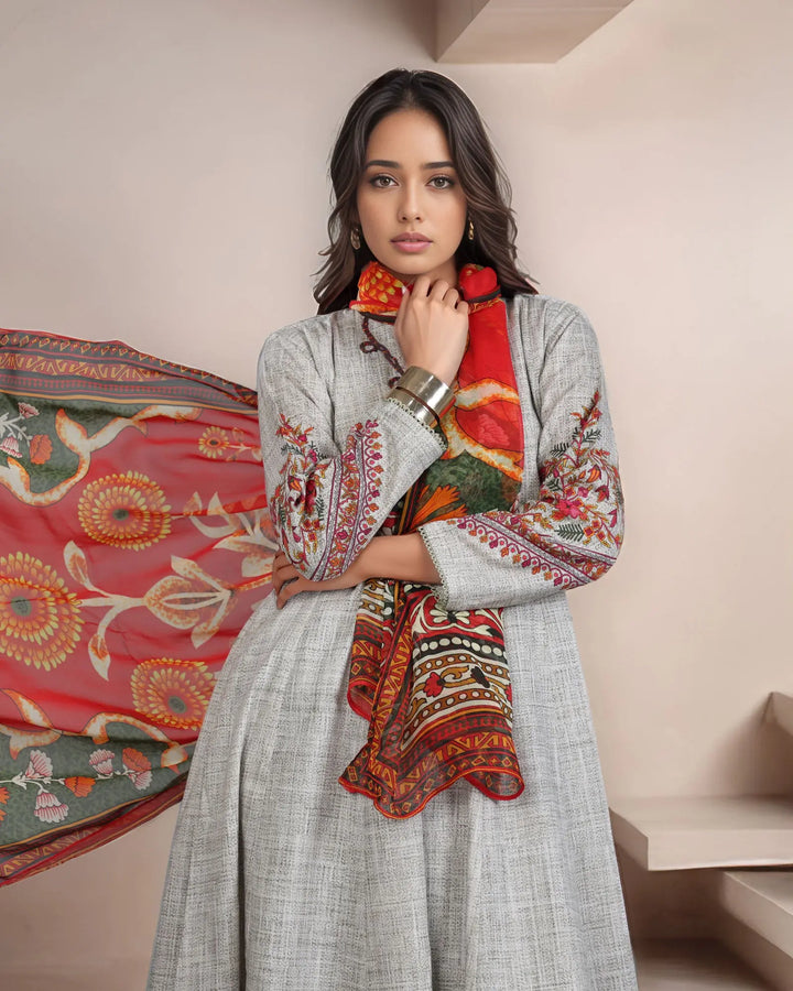 Khaddar 3PC | 16296 Sha Posh Textile