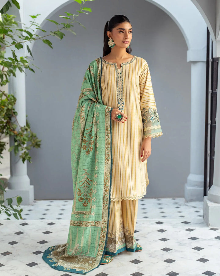 Khaddar 3PC | 16389 Sha Posh Textile