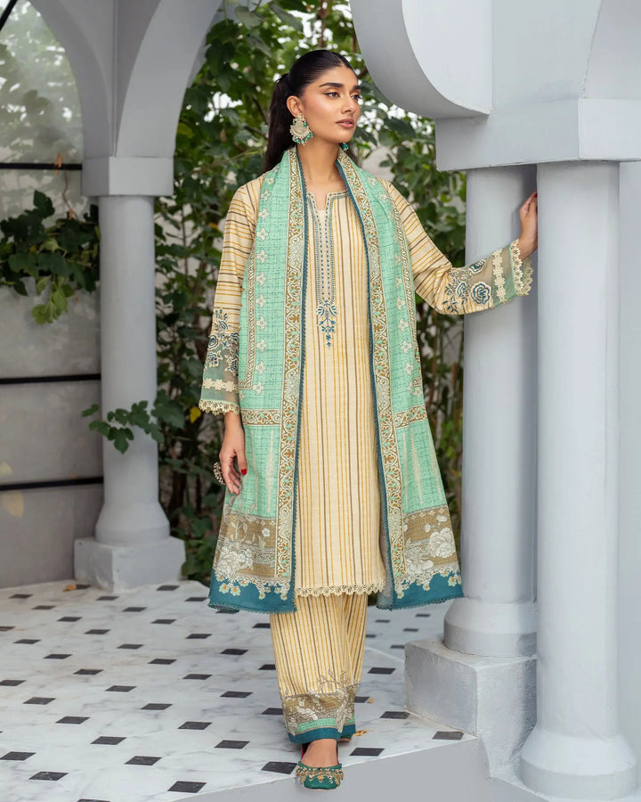 Khaddar 3PC | 16389 Sha Posh Textile