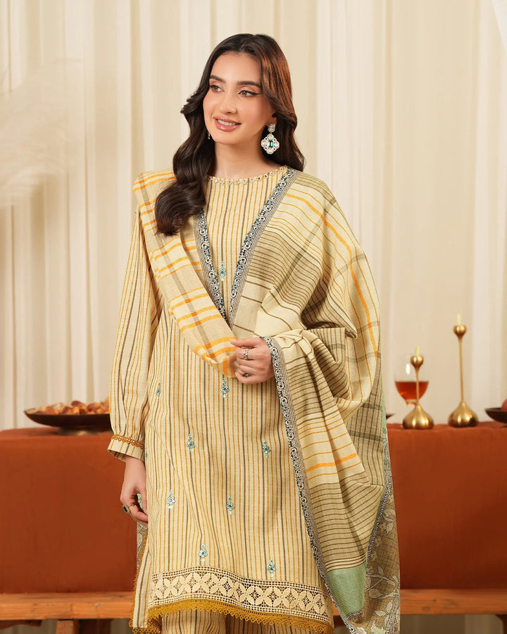 Khaddar 3PC | 16390 Sha Posh Textile