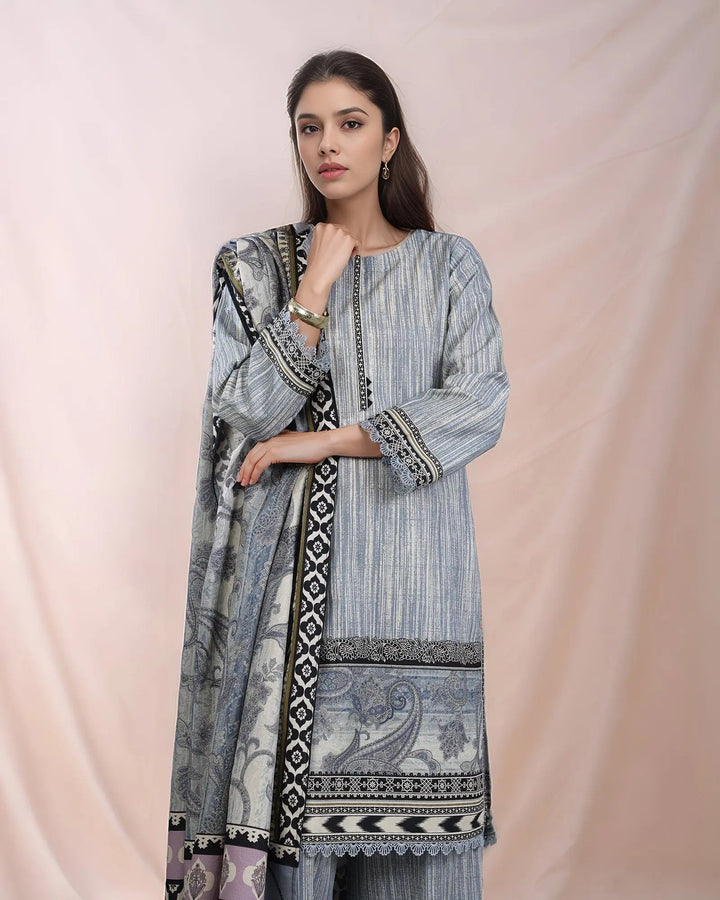 Khaddar 3PC | 16464 Sha Posh Textile