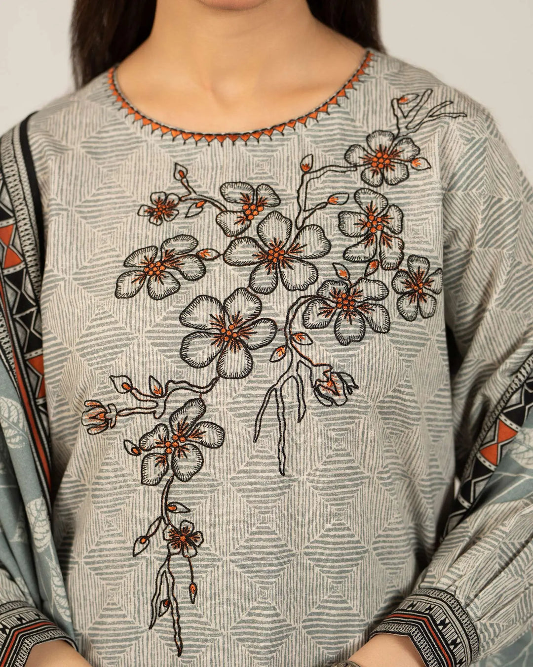 Khaddar 3PC | 16481 Sha Posh Textile