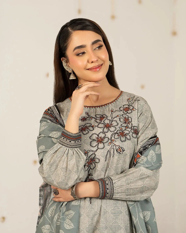 Khaddar 3PC | 16481 Sha Posh Textile