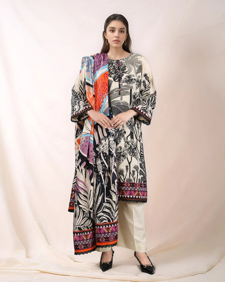 Khaddar 3PC | 16486 Sha Posh Textile