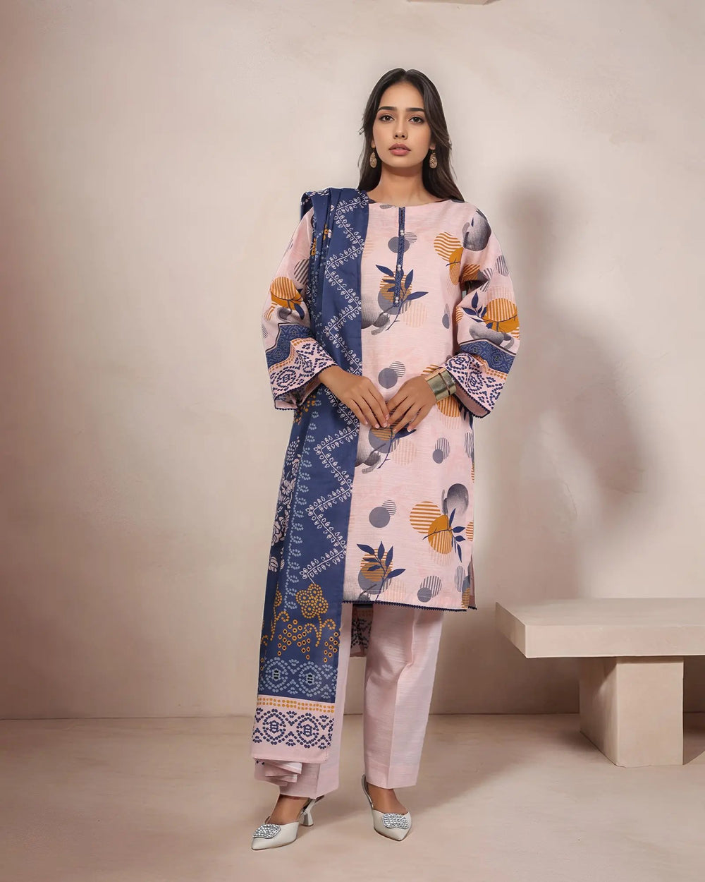 Khaddar 3PC | 16498 Sha Posh Textile