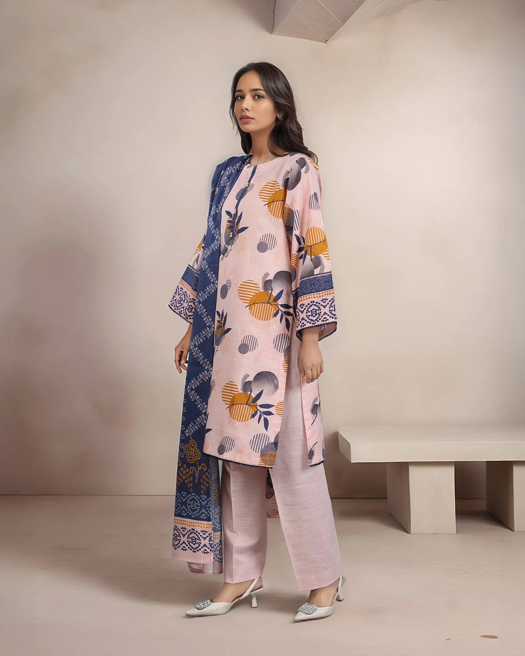 Khaddar 3PC | 16498 Sha Posh Textile