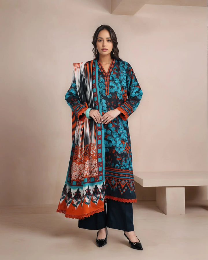Khaddar 3PC | 16507 Sha Posh Textile