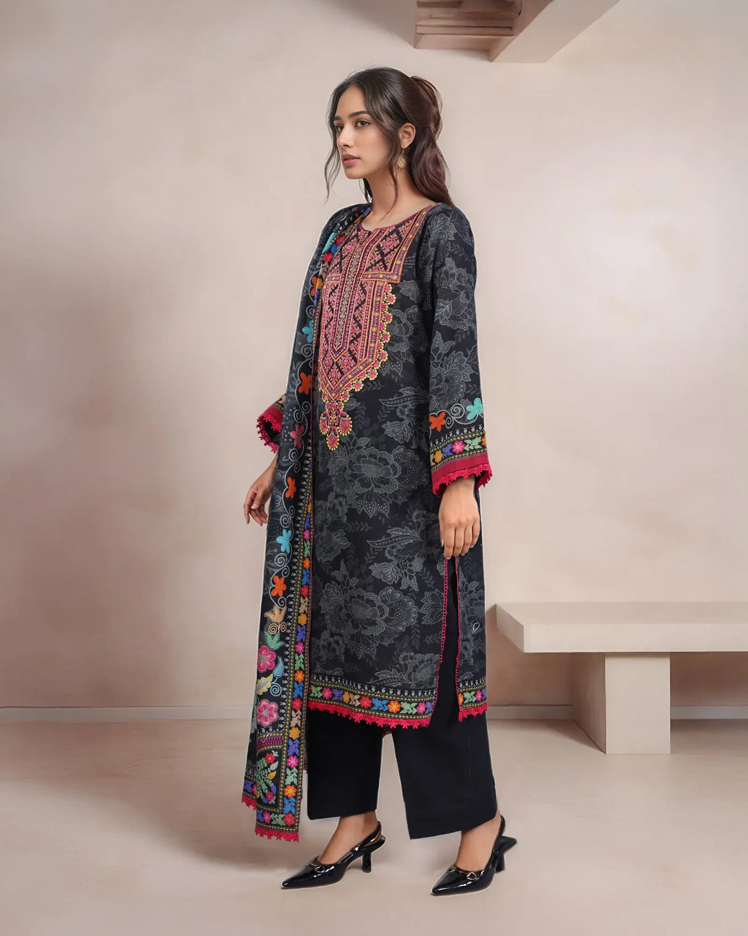 Khaddar 3PC | 16508 Sha Posh Textile