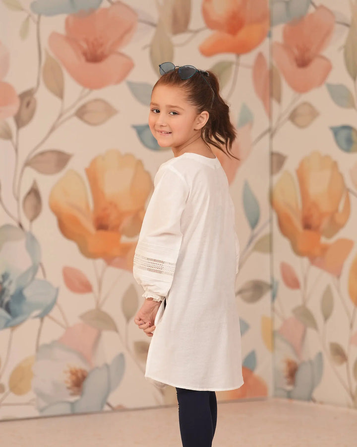 Kids Jacquard Cotton Shirt | 17235-IG-J.CT - Sha Posh Textile