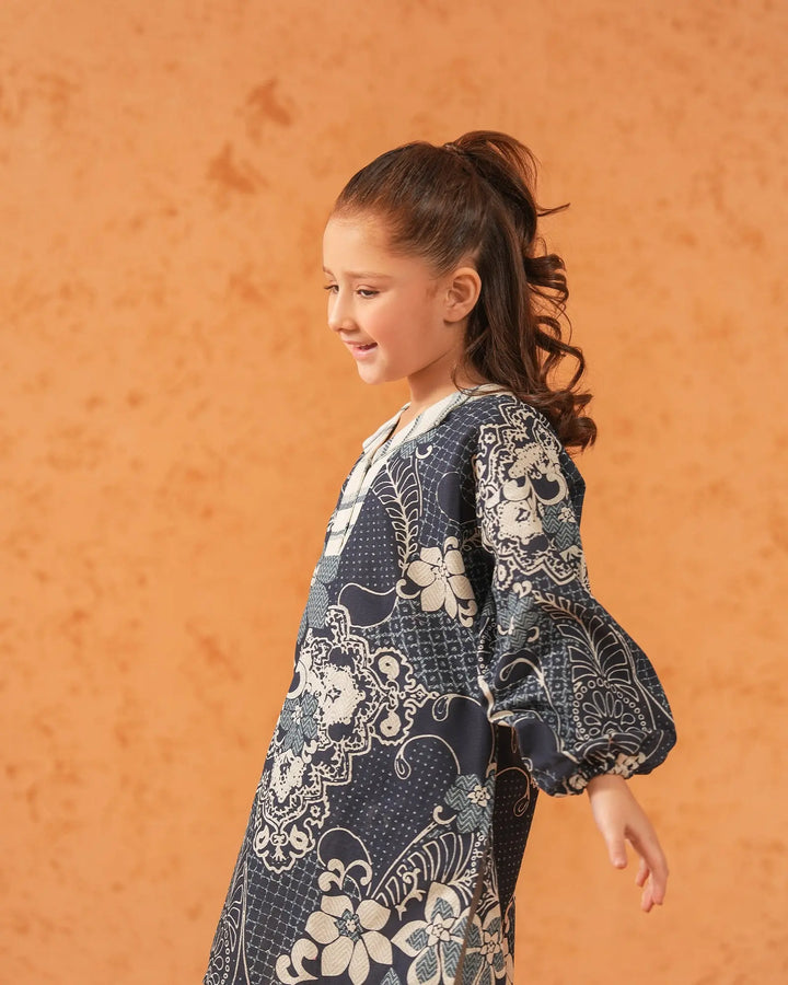 Kids 2 Piece Khaddar Suit Stitched | 16313-IG-KD Sha Posh Textile