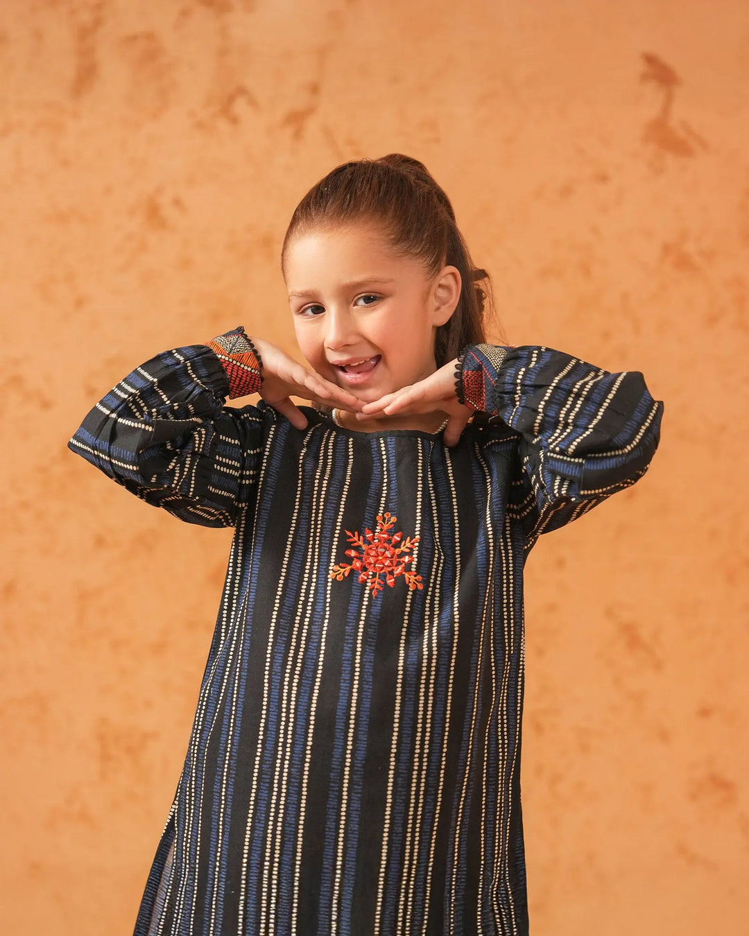 Kids 2 Piece Khaddar Suit Stitched | 16314-IG-KD Sha Posh Textile