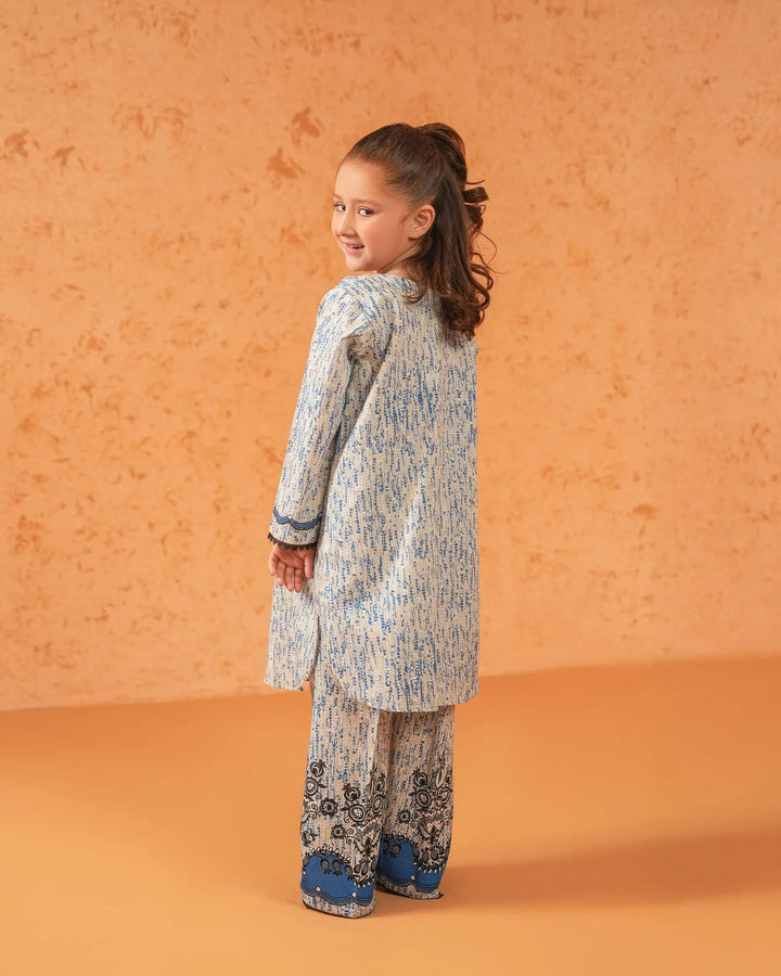 Kids 2 Piece Khaddar Suit Stitched | CK2P16317-IG-KD Sha Posh Textile