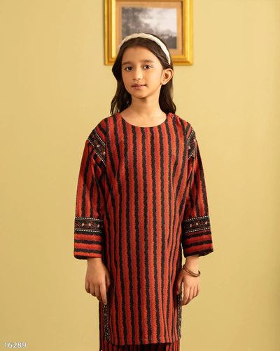 Kids 2 Piece Khaddar Suit | 16289-IG-KD Sha Posh Textile